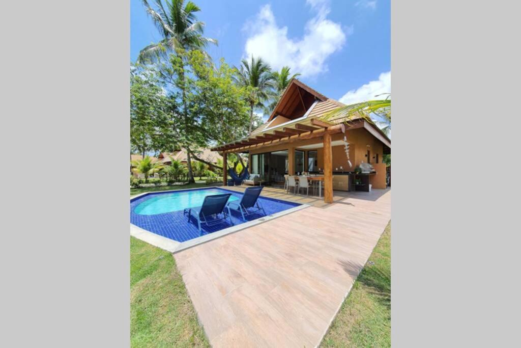 Bangalo A Beira Mar No Eco Resort Прая-дос-Карнейрос Экстерьер фото